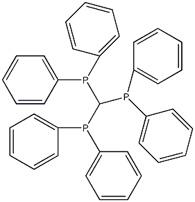 1,1,1-三(二苯基膦)甲烷结构式