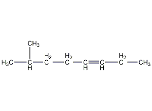 (E)-7-甲基-3-辛烯结构式
