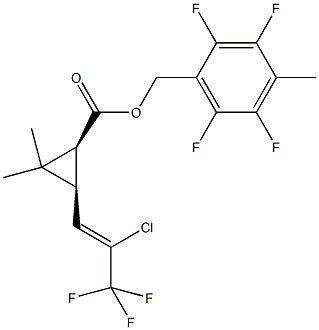 七氟菊酯结构式