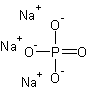 无水磷酸钠结构式