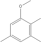 2,3,5-三甲基苯醚结构式