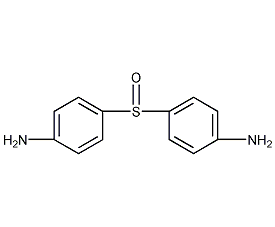 4-[(4-氨基苯基)亚磺酰基]苯胺结构式