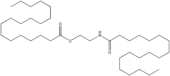 乙醇胺N,O-二硬脂酸酯结构式