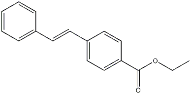 二苯乙烯-4-羧酸乙酯结构式