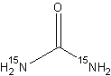 尿素-15N2结构式