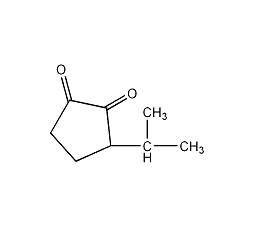 3-异丙基-1,2-环戊二酮结构式
