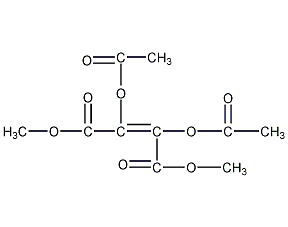 二乙酰氧基富马酸二甲酯结构式