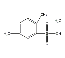 对二甲苯-2-磺酸水合物结构式