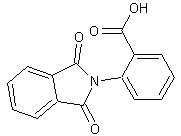 N-(2-羰氧苄基)酞亚胺结构式