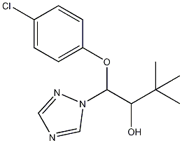 三唑醇结构式