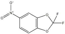 2,2-二氟-5-硝基-1,3-胡椒结构式