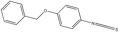 4-(苄氧基)苯基异硫氰酸酯结构式