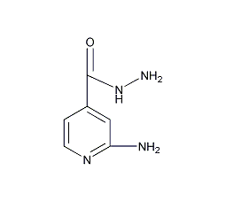 2-氨基异烟酰肼结构式