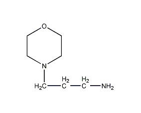 4-(3-氨丙基)吗啉结构式
