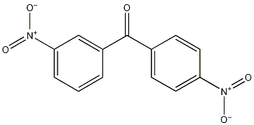 3,4'-二硝基苯甲酮结构式