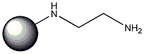 Ethylenediamine, polymer-bound