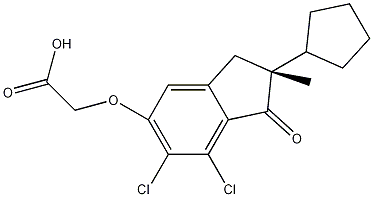R-(+)-甲基吲唑酮结构式