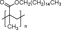 聚(十六烷甲基丙烯酸酯)结构式