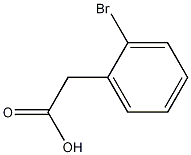 2-溴苯基乙酸结构式