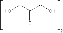 二羟基丙酮二聚体结构式