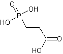 3-膦酰基丙酸结构式