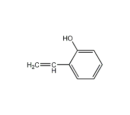 2-乙烯基苯酚结构式