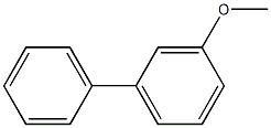 3-甲氧基联苯结构式