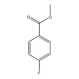 4-氟苯甲酸甲酯结构式