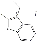 3-乙基-2-甲基苯并噁唑碘化物结构式