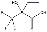 2-羟基-2-三氟甲基丁酸结构式