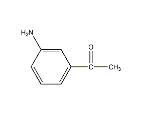 间氨基苯乙酮结构式