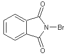 N-溴酞亚胺结构式
