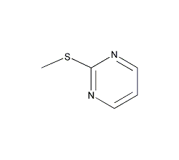 2-甲硫基嘧啶结构式