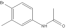 溴-3-甲基乙酰苯胺结构式