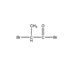 2-溴丙酰溴结构式