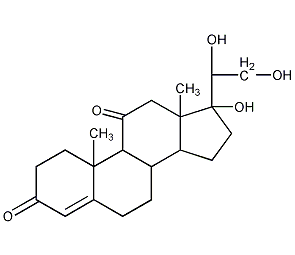 4-Pregnene-17α,20β,21-triol-3,11-dione