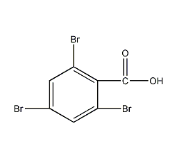 2,4,6-三溴苯甲酸结构式