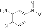 2-氯-5-硝基苯胺结构式