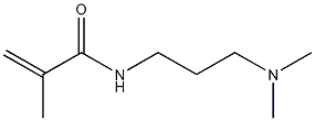 N-2-(二甲胺基丙基)甲基丙烯酰胺结构式
