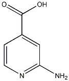 2-氨基吡啶-4-羧酸结构式