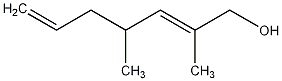 2,4-Dimethyl-2,6-heptadien-1-ol