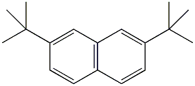 2,7-二叔丁基萘结构式