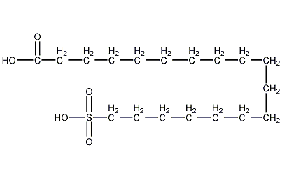 18-磺酸基油酸结构式