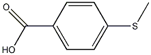 4-(甲硫基)苯甲酸结构式