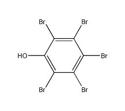 五溴苯酚结构式