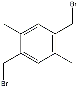 1,4-双(溴甲基)-2,5-二甲苯结构式