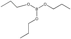 硼酸三丙酯结构式