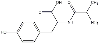 丙氨酰-L-酪氨酸结构式