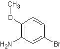 5-溴-2-甲氧基苯胺结构式