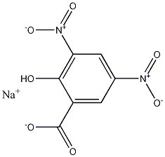 3,5-二硝基水杨酸钠一水结构式